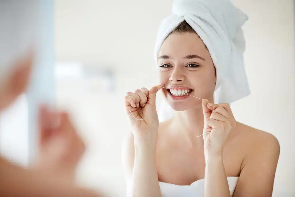 Is dental flossing once a day enough